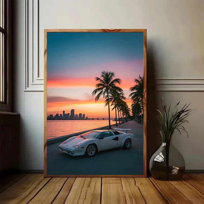 Póster de lujo Miami