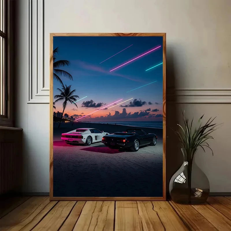 Póster de lujo Miami