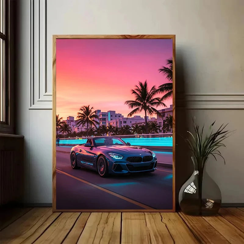 Póster de lujo Miami