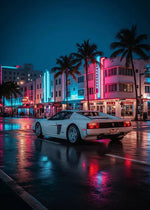 Póster de lujo Miami